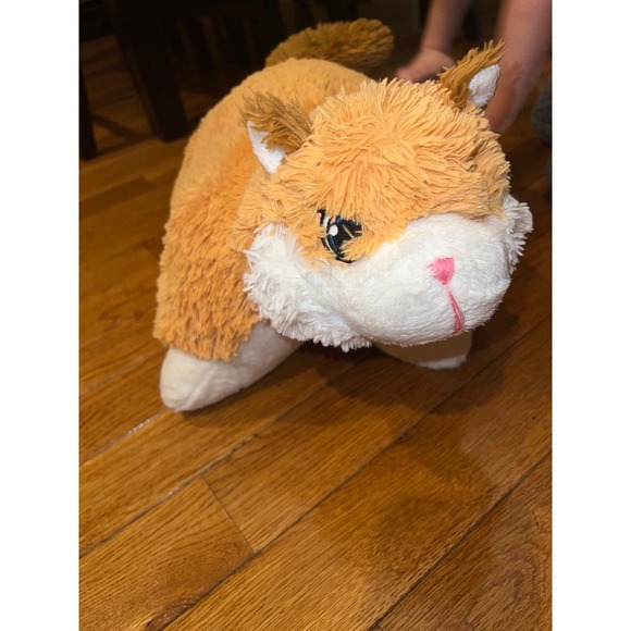 Zoo pillow pets kitty cat by Zoo purr pets  Stuffed animal cat that turns into a - Picture 5 of 8